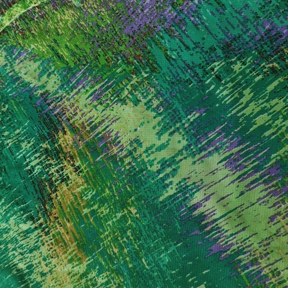 EUC Colorful sheer swim coverup - Picture 2 of 7